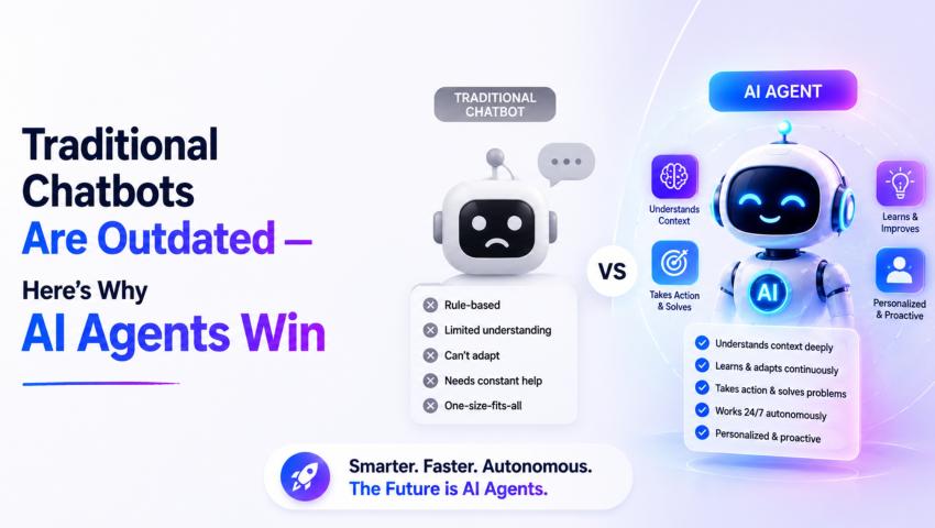Traditional Chatbots Are Outdated — Here’s Why AI Agents Win