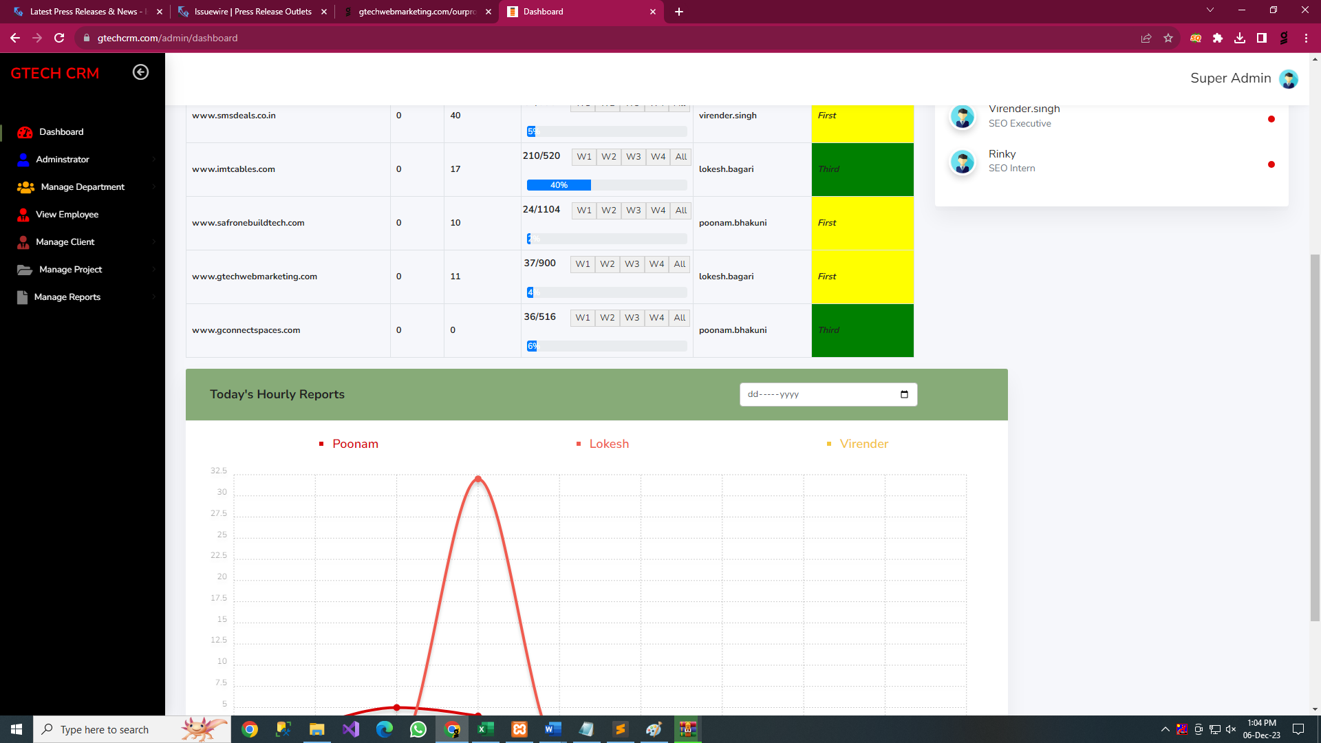 G Tech CRM